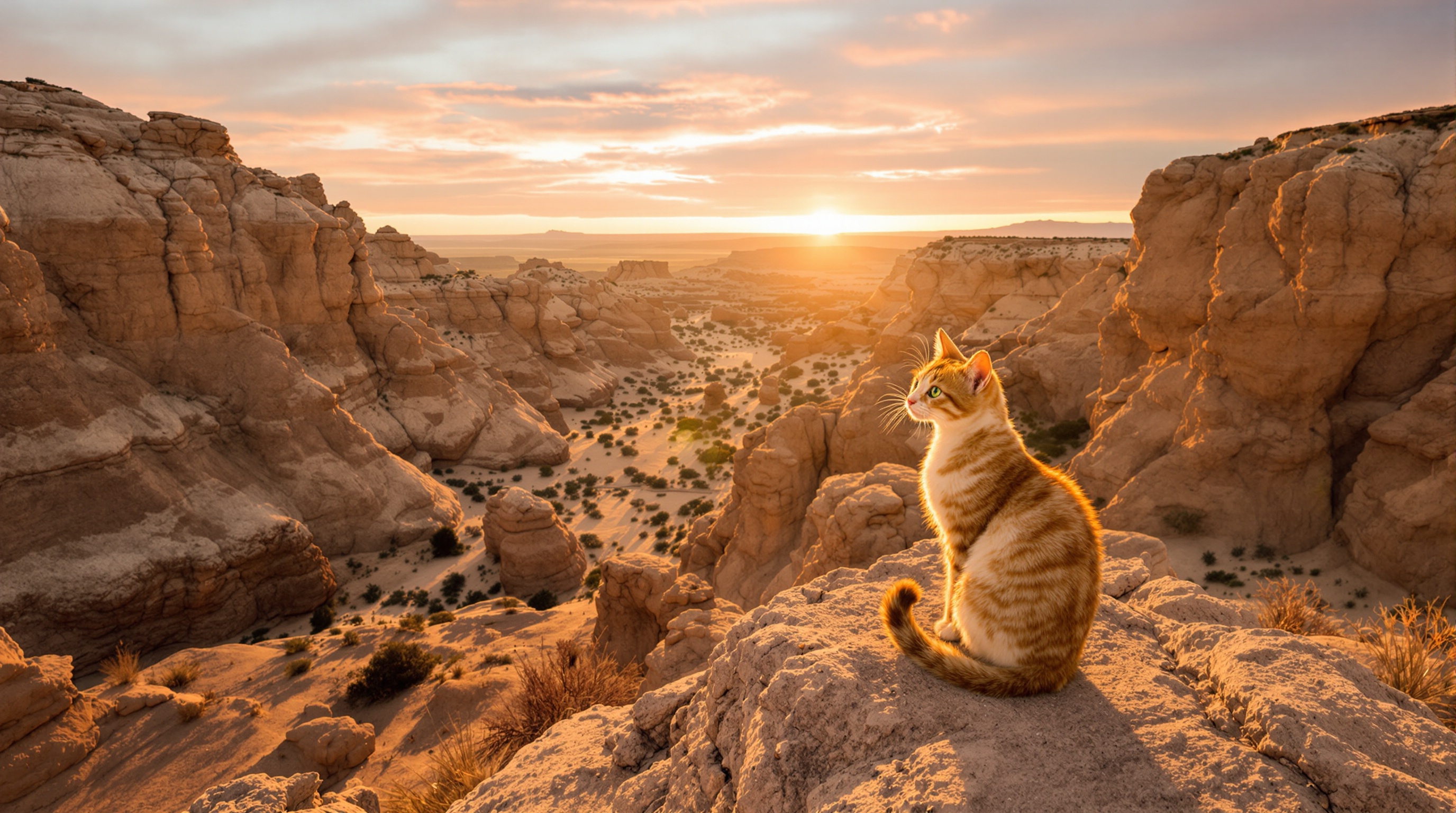 bardenas reales lever soleil aragon solitude chat polux