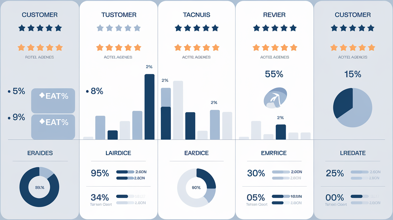 Tableau comparatif des notes clients Leclerc Voyages