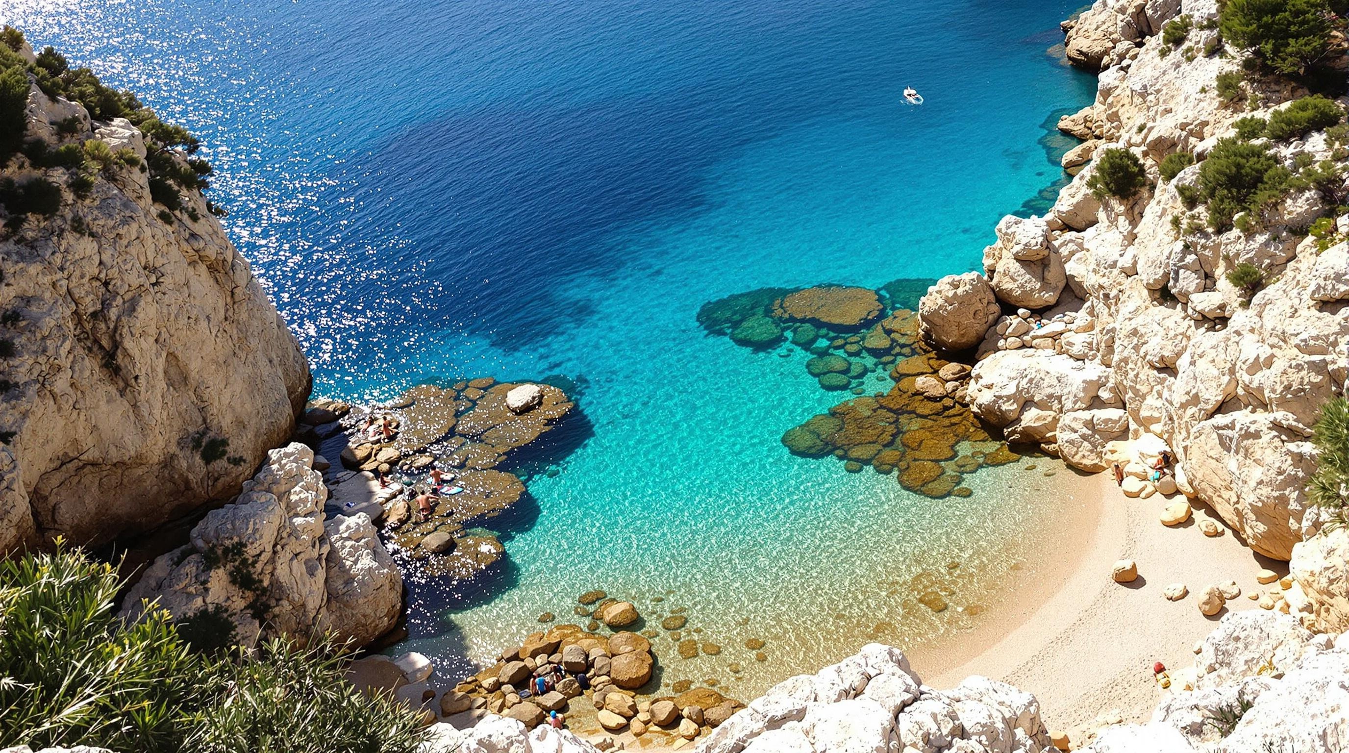 Crique isolée d’Itanos Beach, un joyau turquoise