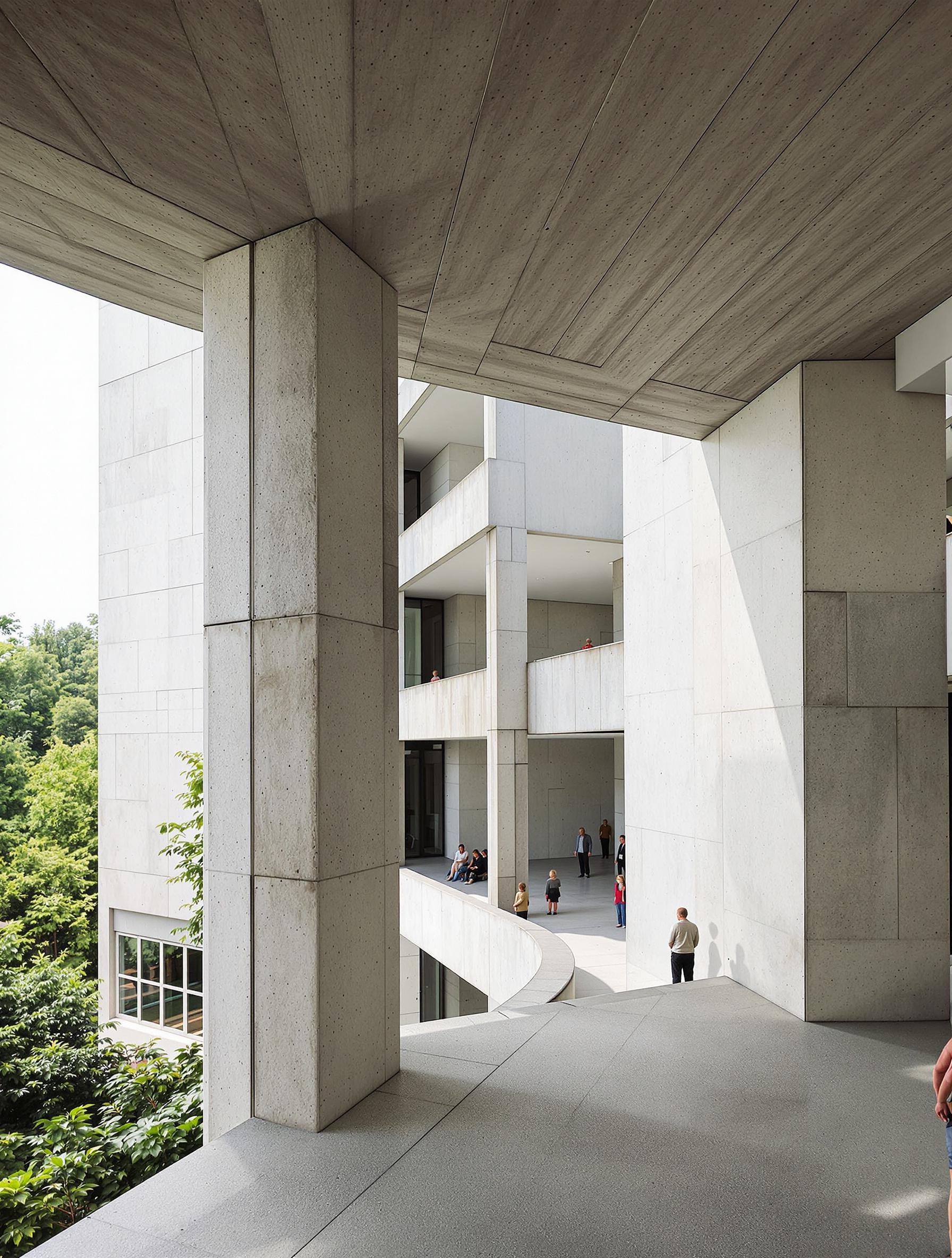 Couvent Sainte-Marie de La Tourette, œuvre de Le Corbusier