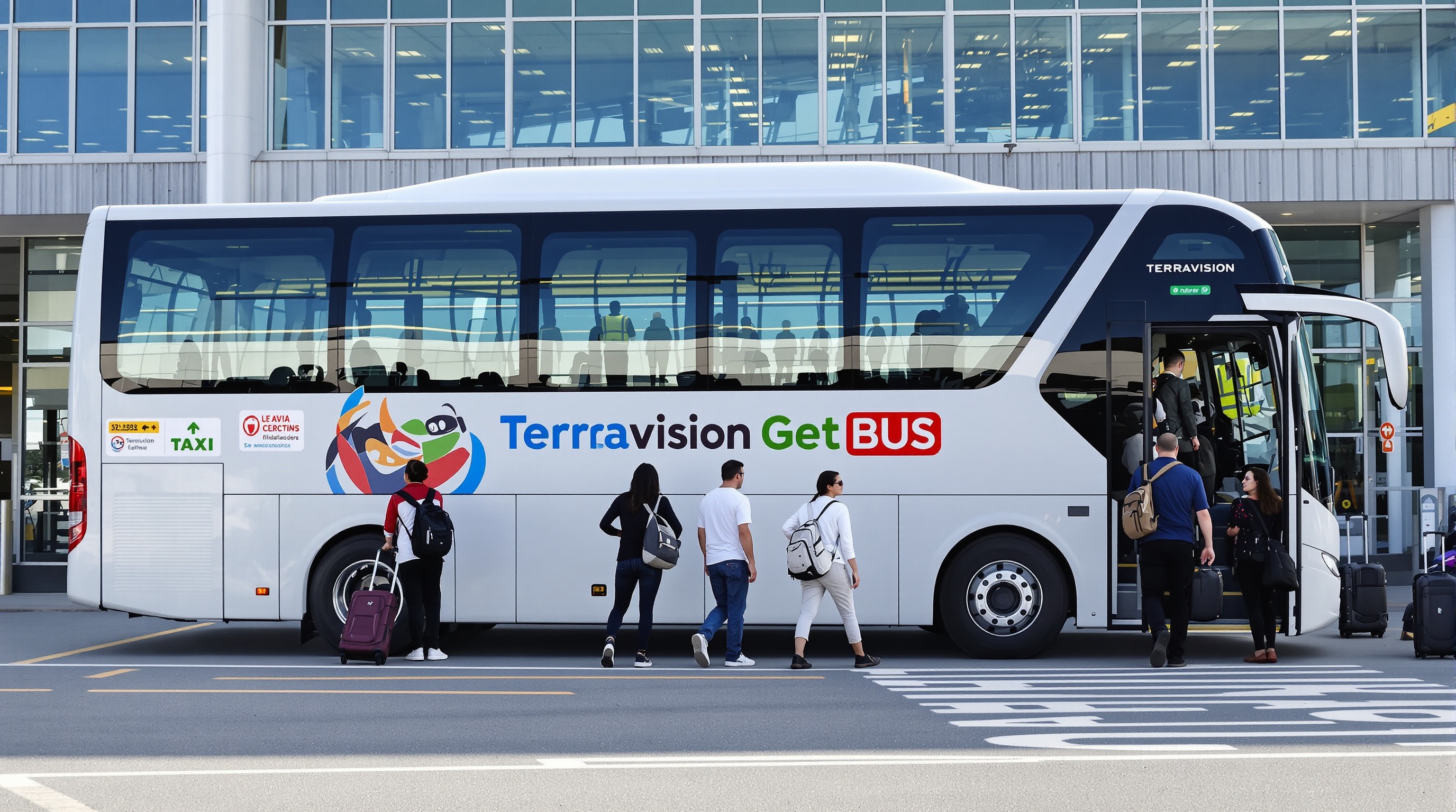 bus navette Terravision GetBUS aéroport Porto voyageurs organisé