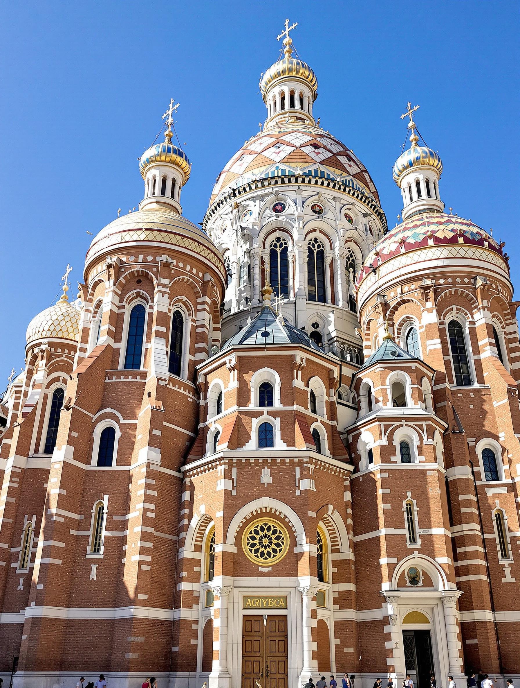Vue extérieure de la Basilique Saint Antoine à Padoue