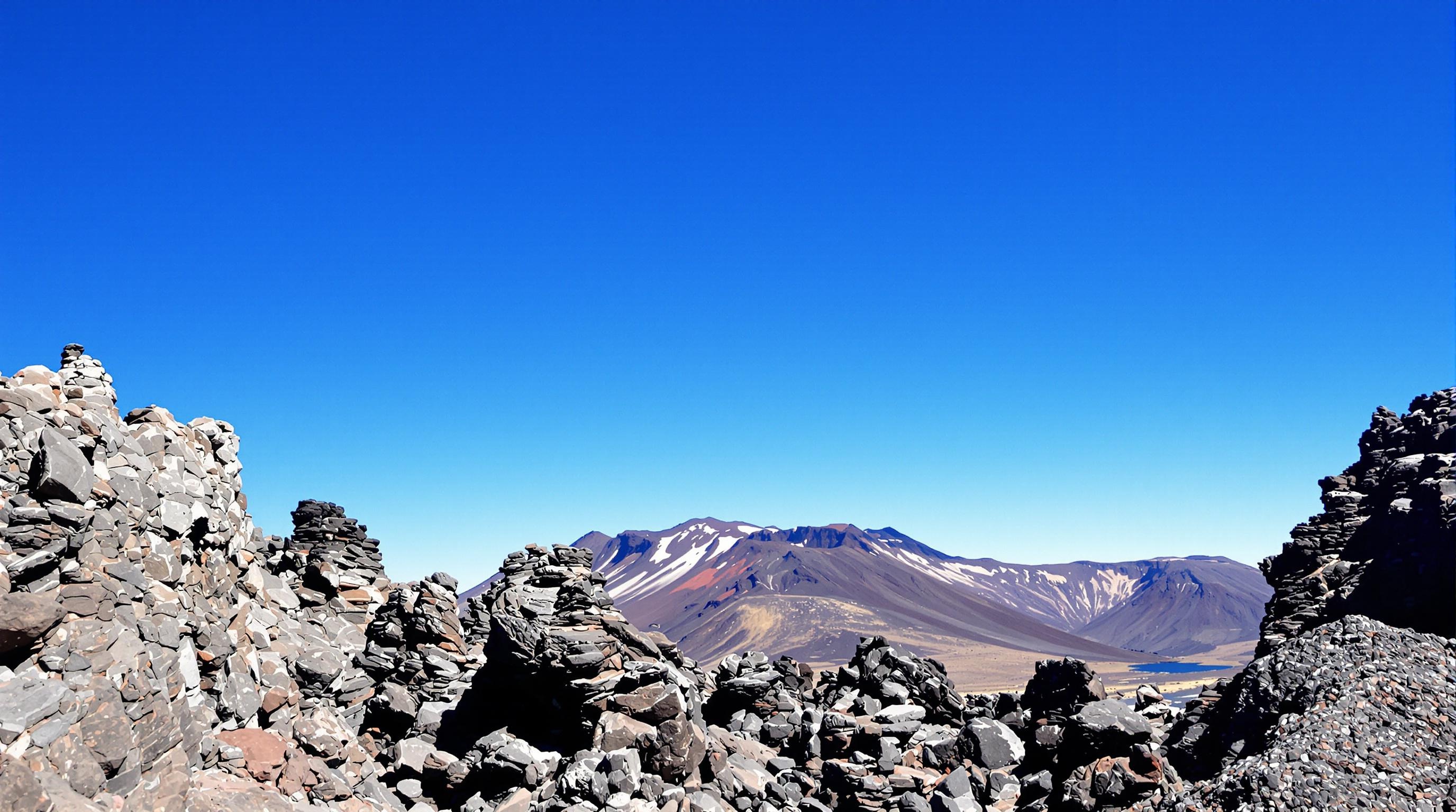 Vue spectaculaire depuis le sommet du Teide